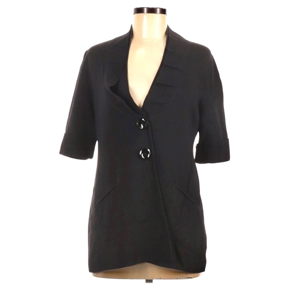 Classiques Entier Short Sleeve Cardigan Sweater M